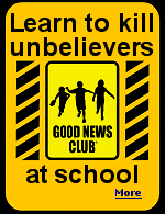 Over 100,000 elementary school students in American public schools will receive explicit coaching on the scriptural justification for killing unbelievers.